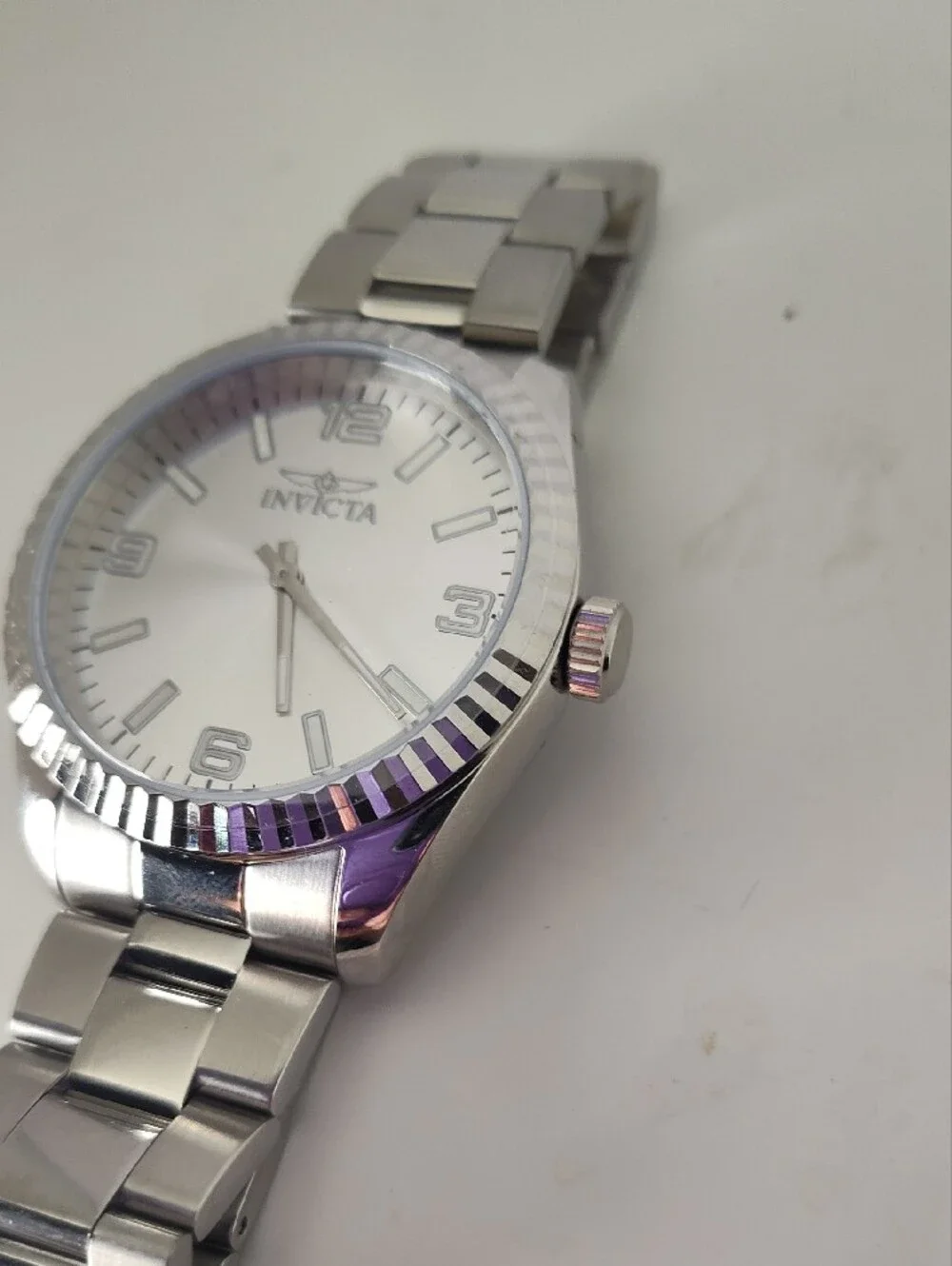INVICTA MEN'S WATCH SILVER NEW